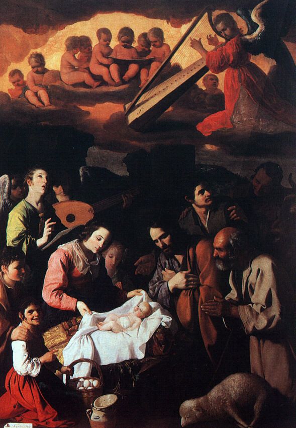 The Adoration of the Shepherds by Francisco de Zurbaran