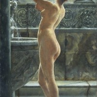 The Bath by John Reinhard Weguelin