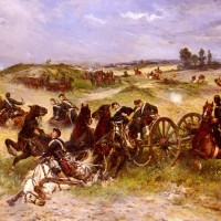 The Fray Of Battle by James Alexander Walker