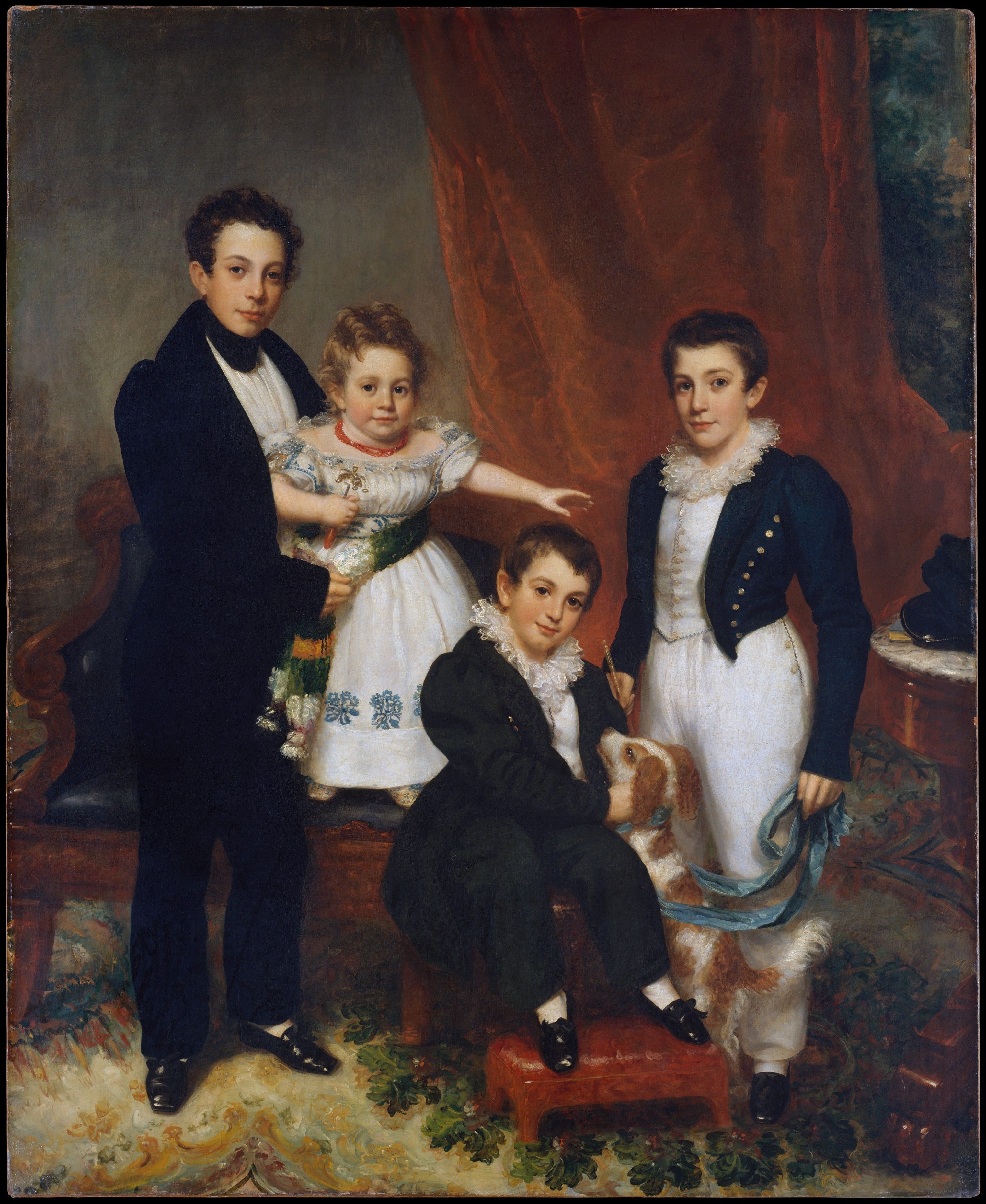 The Knapp Children by Samuel Lovett Waldo