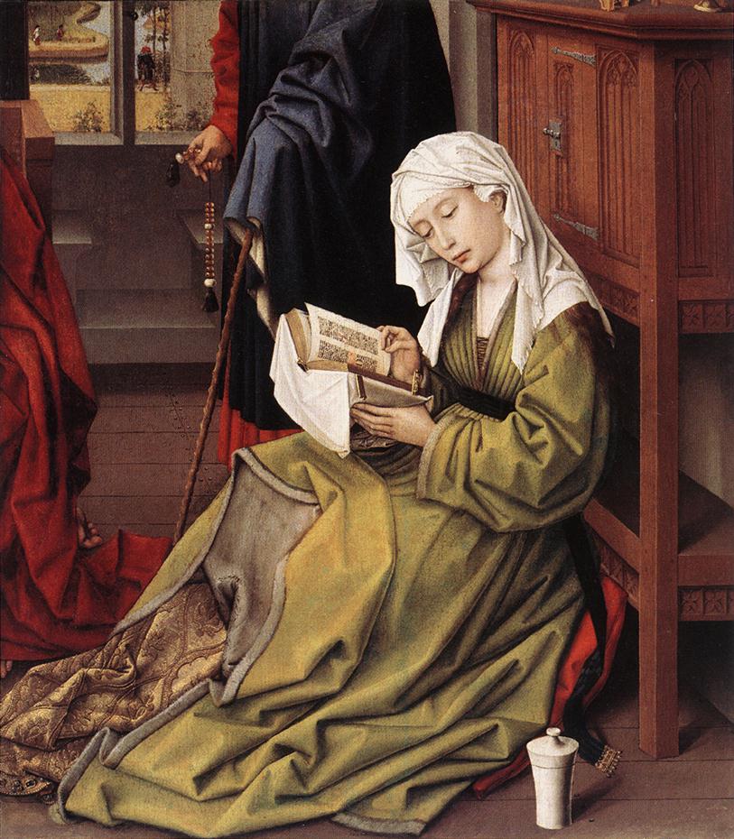 The Magdalen reading by Rogier van der Weyden