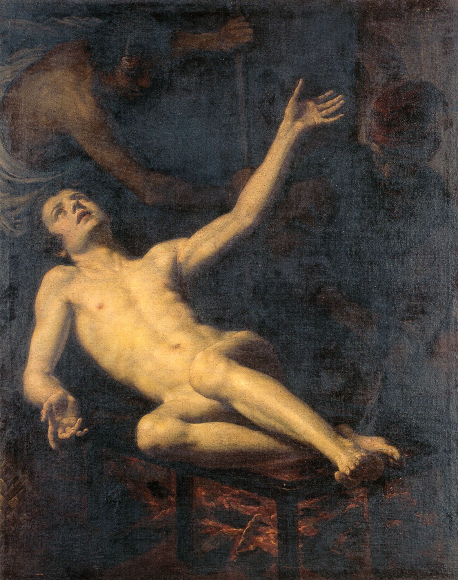 The Martyrdom of Saint Lawrence by Jacopo Vignali
