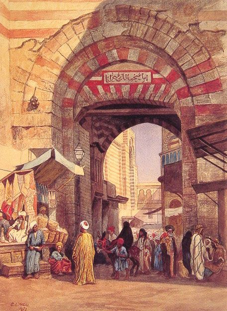 The Moorish Bazaar by Edwin Lord Weeks