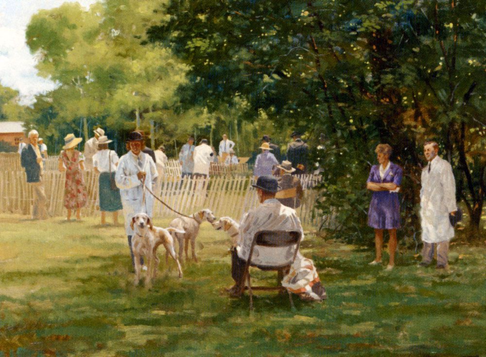 The Morven Hall Hound Show by Larry Wheeler