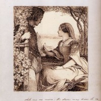 The Princess, Tennyson ­ Ask Me No More by John Dawson Watson