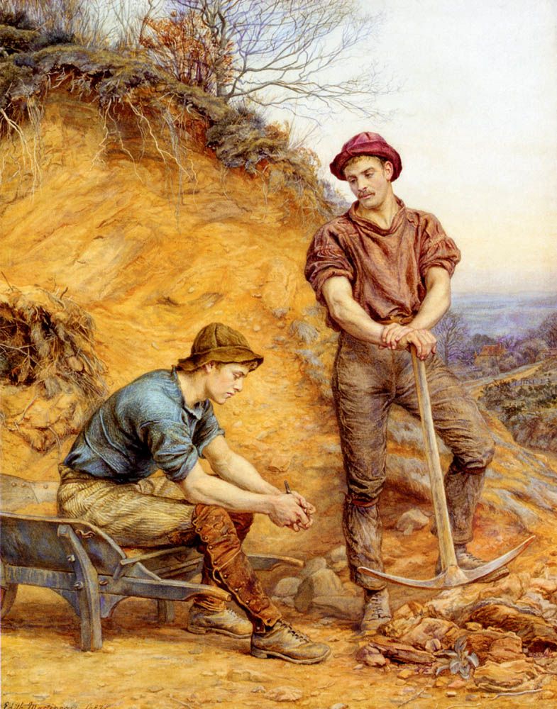 The Quarry Workers by George Faulkner Wetherbee