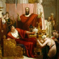 The Sword of Damocles by Richard Westall