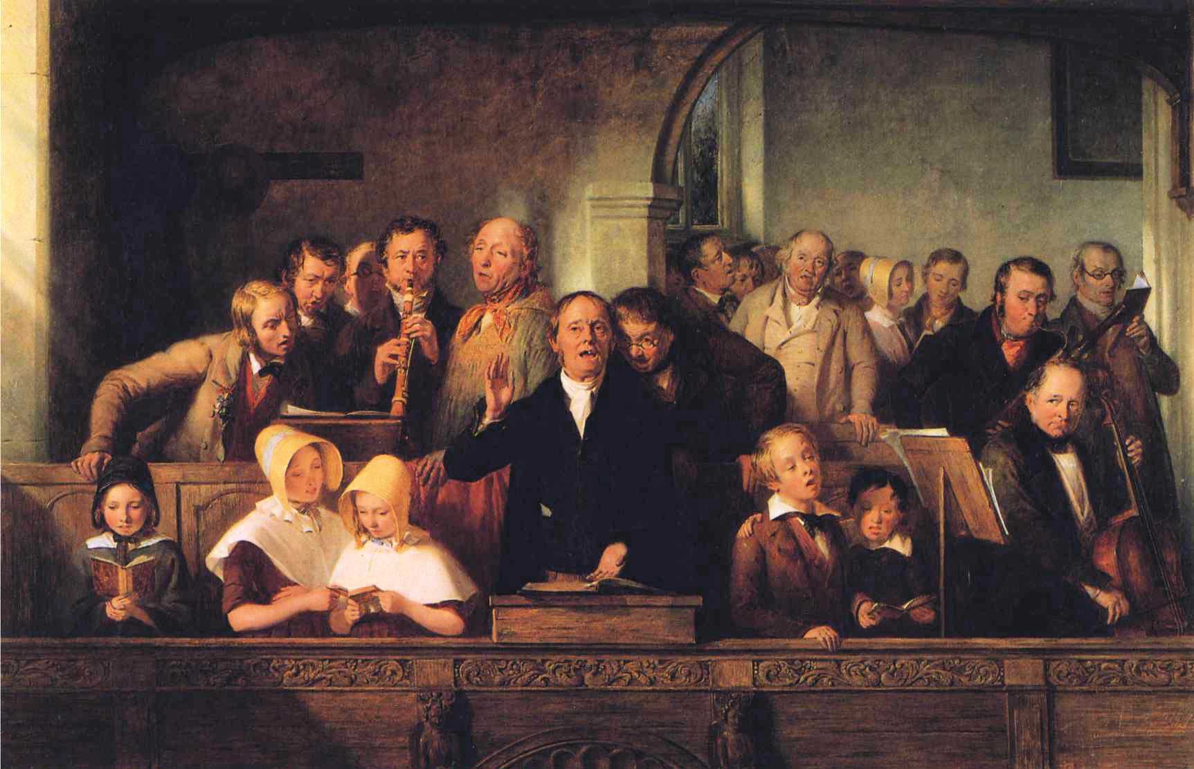The Village Choir by Thomas Webster