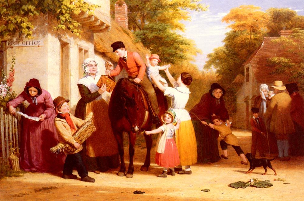 The Village Post Office by William Frederick Witherington