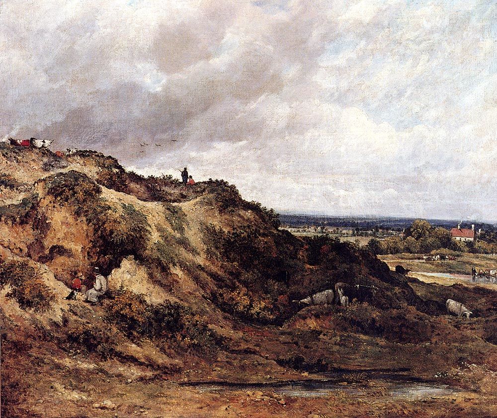 View Of Hampstead Heath by Frederick Waters Watts