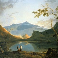 View of Snowdon from Llyn Nantlle by Richard Wilson