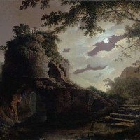 Virgil’s Tomb by Joseph Wright of Derby