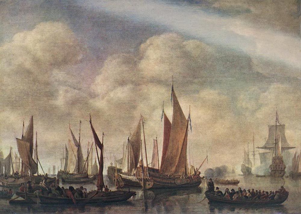 Visit of Frederick Hendriks II to Dordrecht in 1646 by Simon de Vlieger