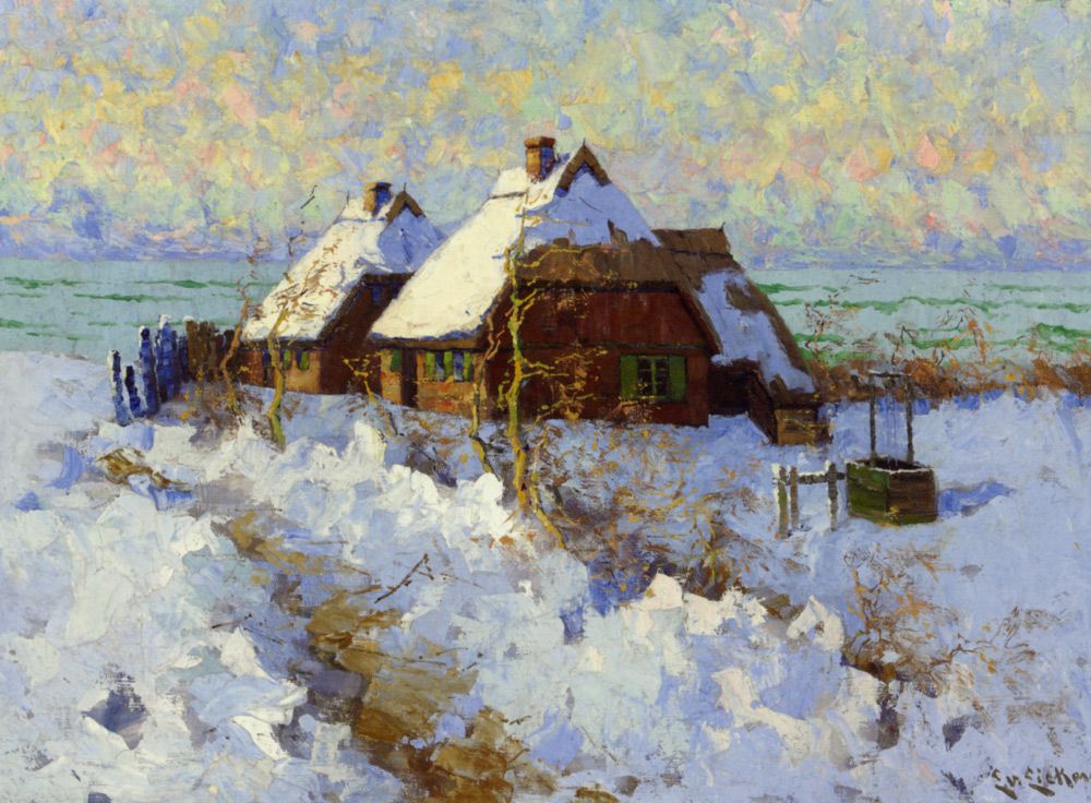 Winter Landscape by Elisabeth von Eicken
