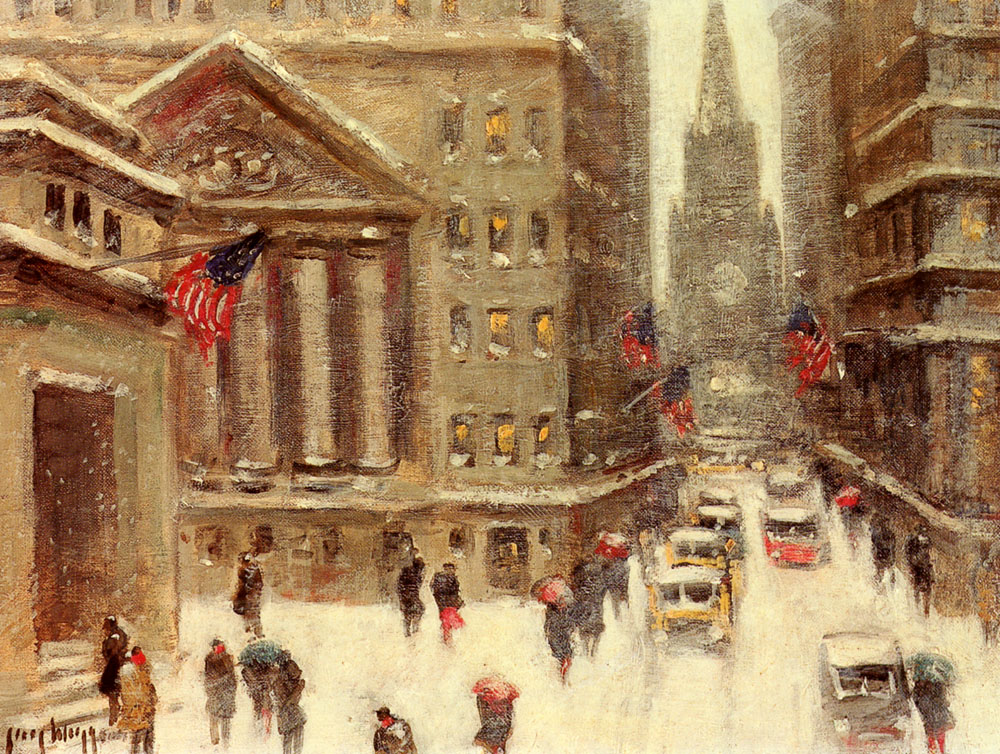 Winter New York by Guy Carleton Wiggins