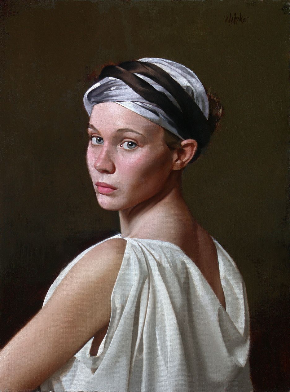 Young Woman by William Whitaker