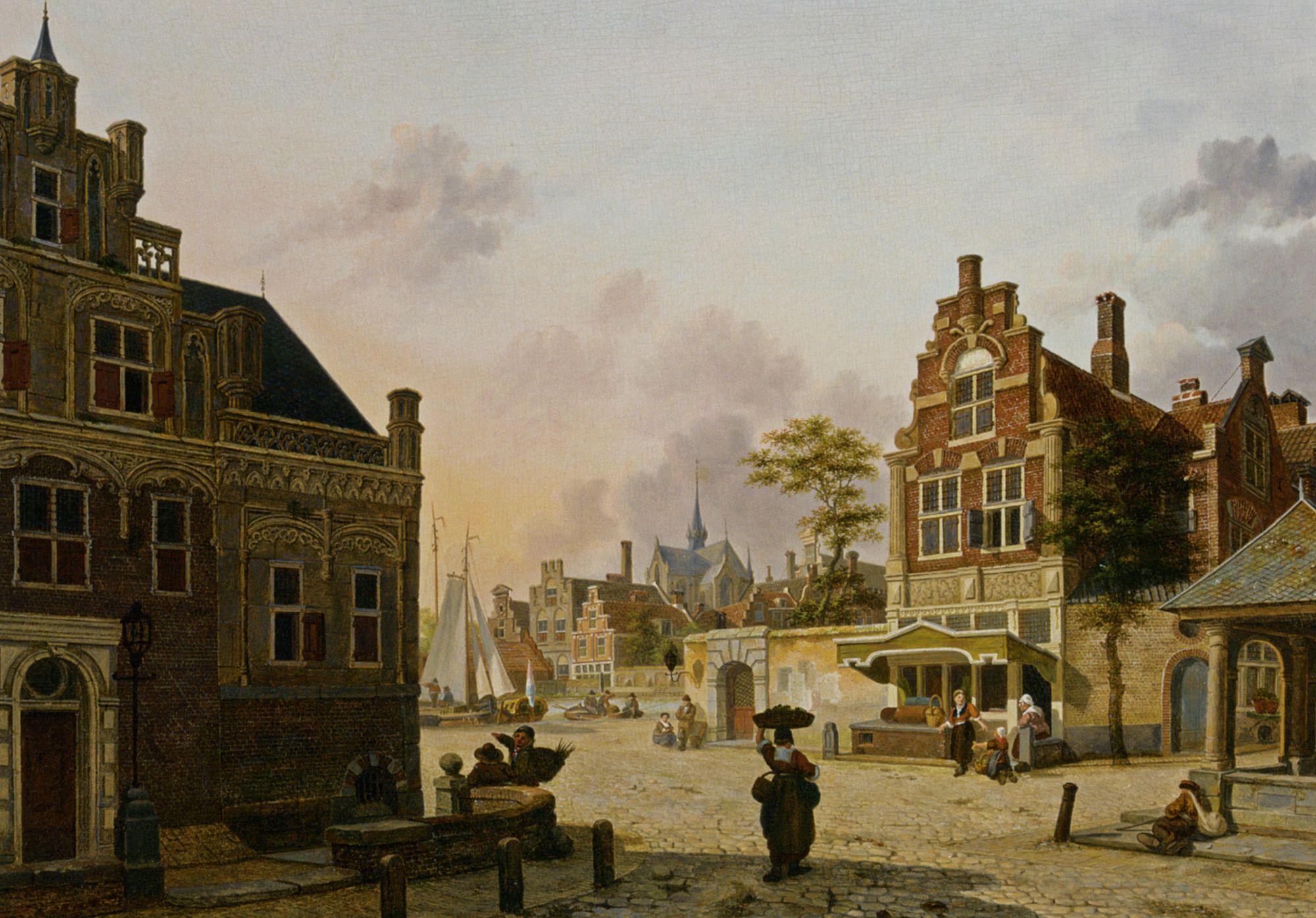 A Summer Day in Haarlem by Jan Hendrik Verheijen