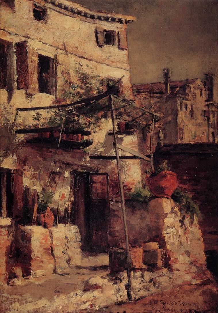 A Venetian Scene by John Twachtman