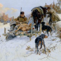 After the hunt by Jaroslav Fr. Julius Vesin