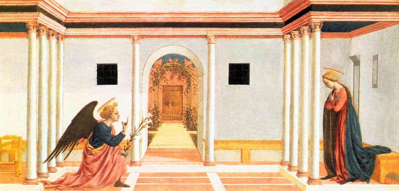 Annunciation by Domenico Veneziano