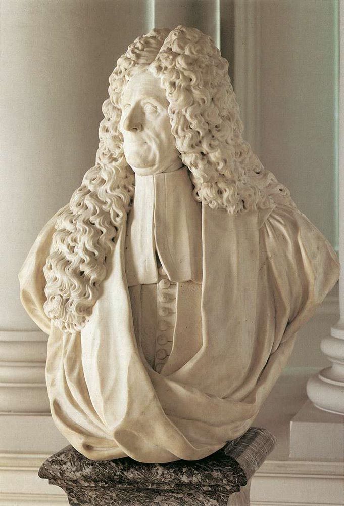 Bust of Jacobus Franciscus van Caverson by Michiel Vervoort the Elder