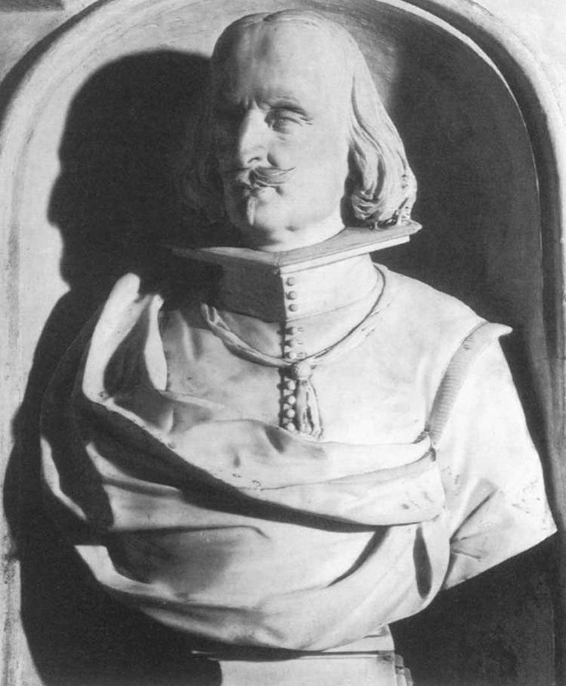 Bust of Vincenzo Petra by Lorenzo Vaccaro