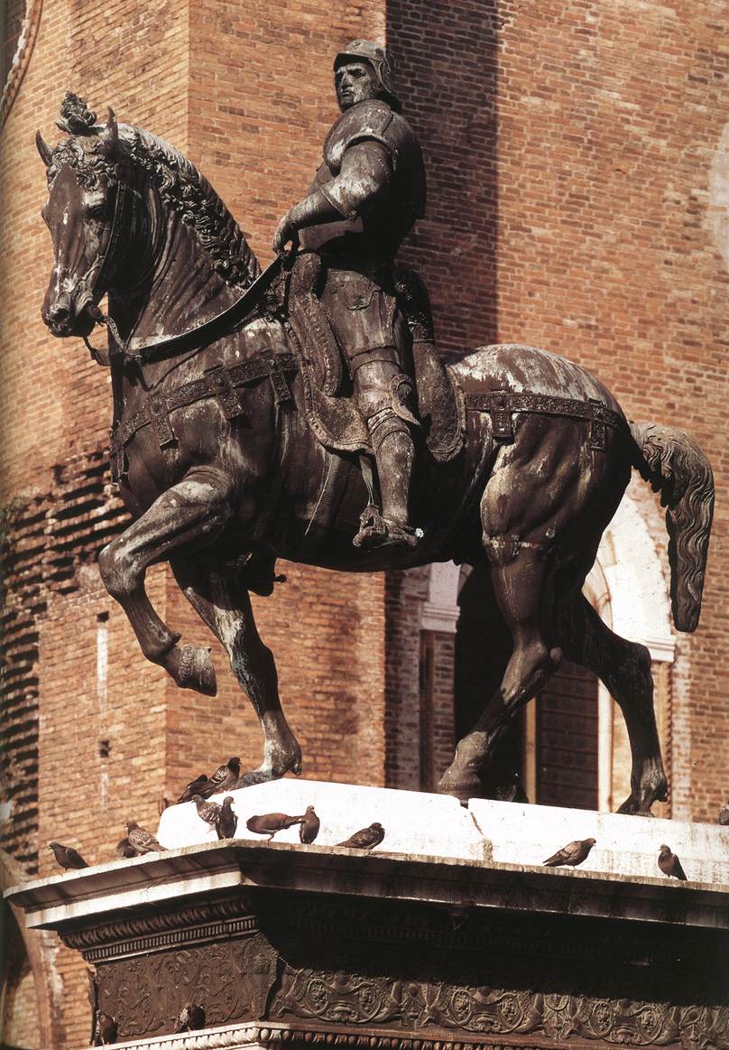 Equestrian Statue of Colleoni by Andrea del Verrocchio