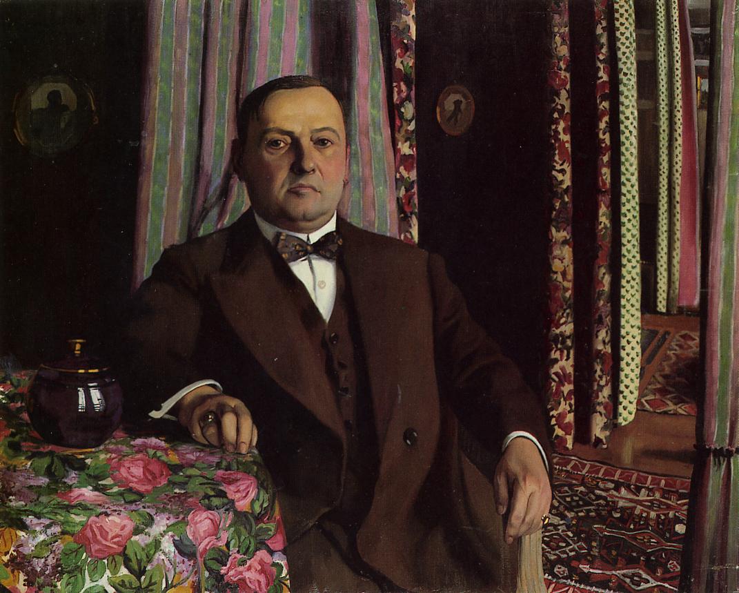 Portrait of Mr Hasen by Felix Vallotton