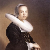 Portrait of a Bride by Johannes Cornelisz. Verspronck