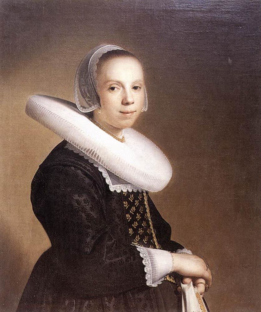 Portrait of a Bride by Johannes Cornelisz Verspronck