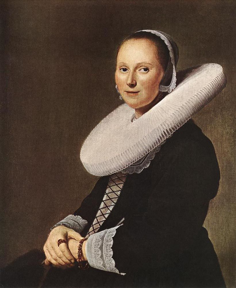 Portrait of a Woman by Johannes Cornelisz Verspronck