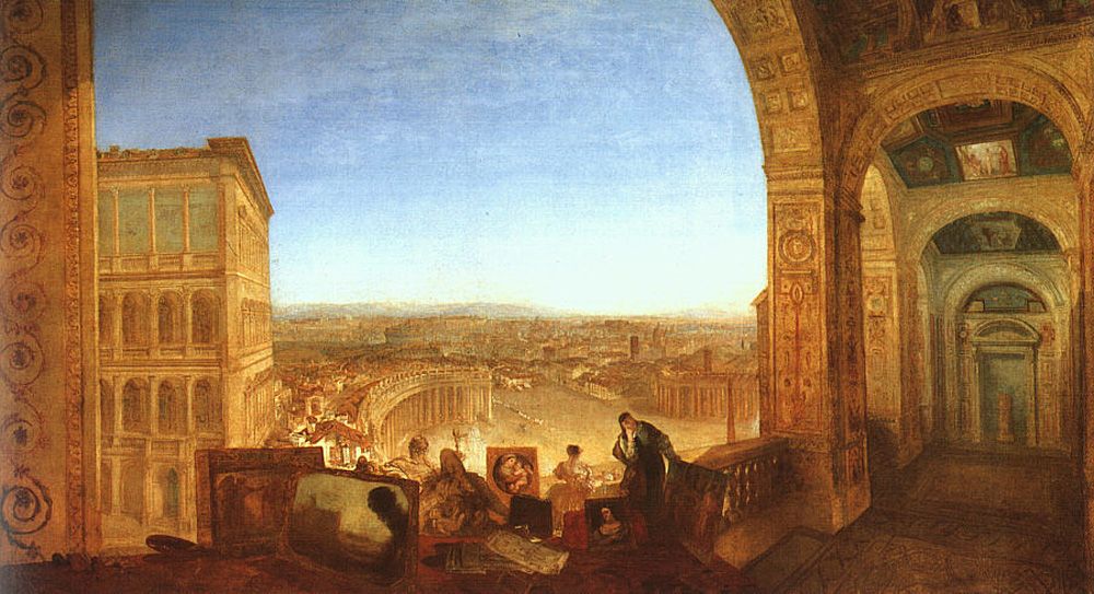 Rome from the Vatican by Joseph Mallord William Turner