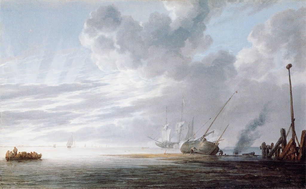 Seascape by Willem van de Velde the Younger