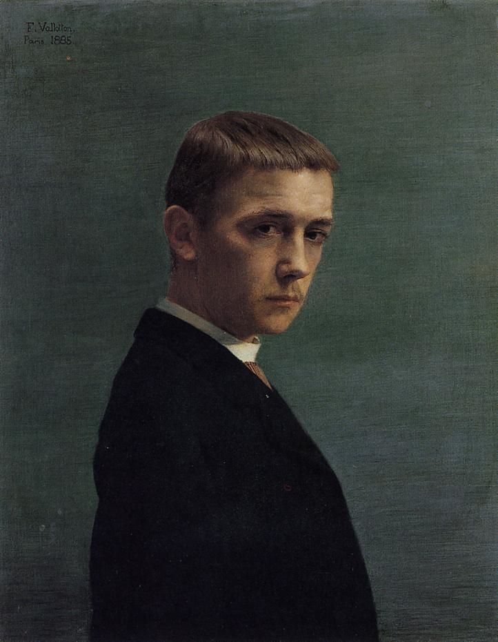 Self Portrait at 20 by Felix Vallotton