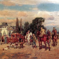 The Arrival by Wilhelm Velten