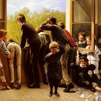 The Class Pranksters by Auguste Joseph Trupheme