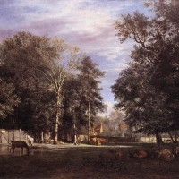 The Farm by Adriaen van de Velde
