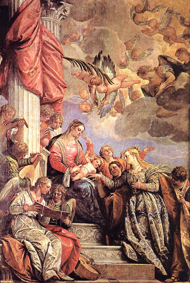 The Marriage of St Catherine by Paolo Veronese