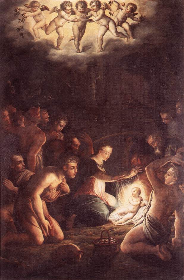 The Nativity by Giorgio Vasari