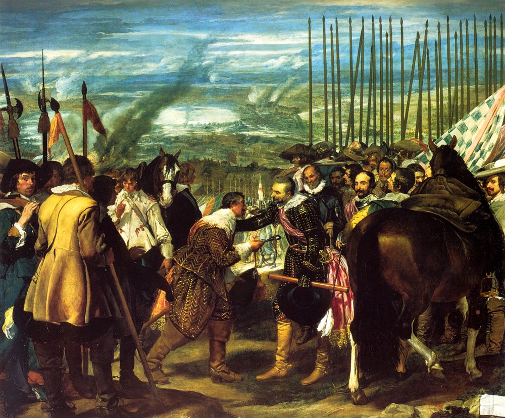 The Surrender of Breda by Diego Rodriguez de Silva Velazquez