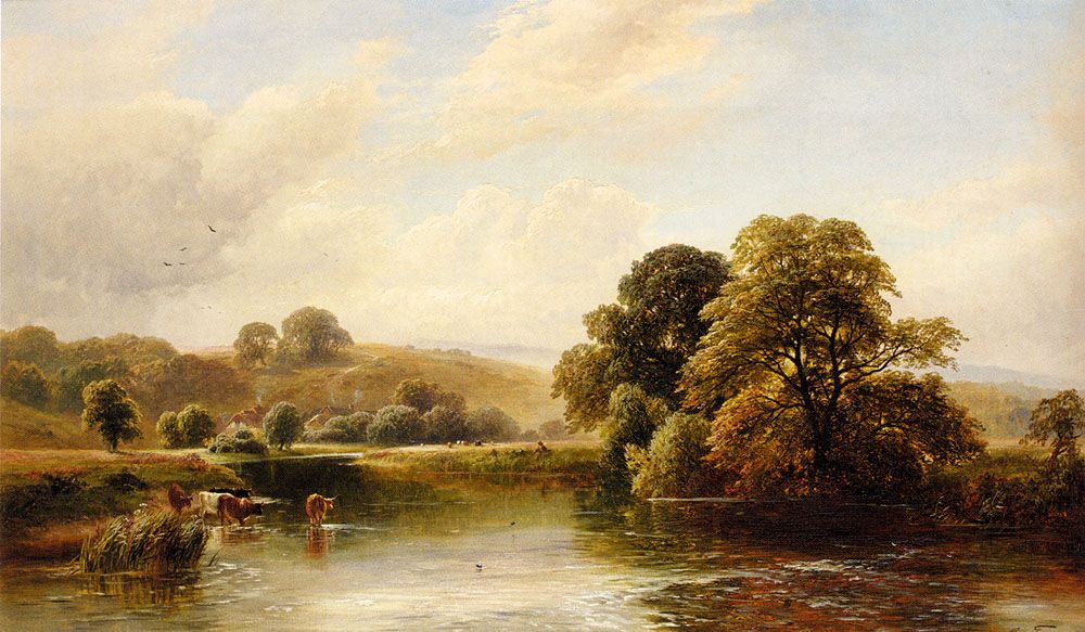 The Trent Near Ingleby by George Turner