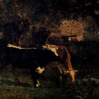 Vaches A L’Abreuvoir by Constant Troyon