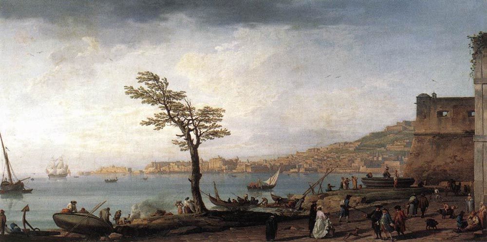 View of Naples by Claude Joseph Vernet