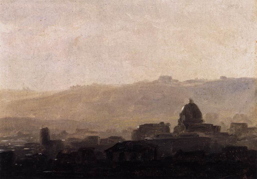 View of Rome in the Morning by Pierre Henri de Valenciennes