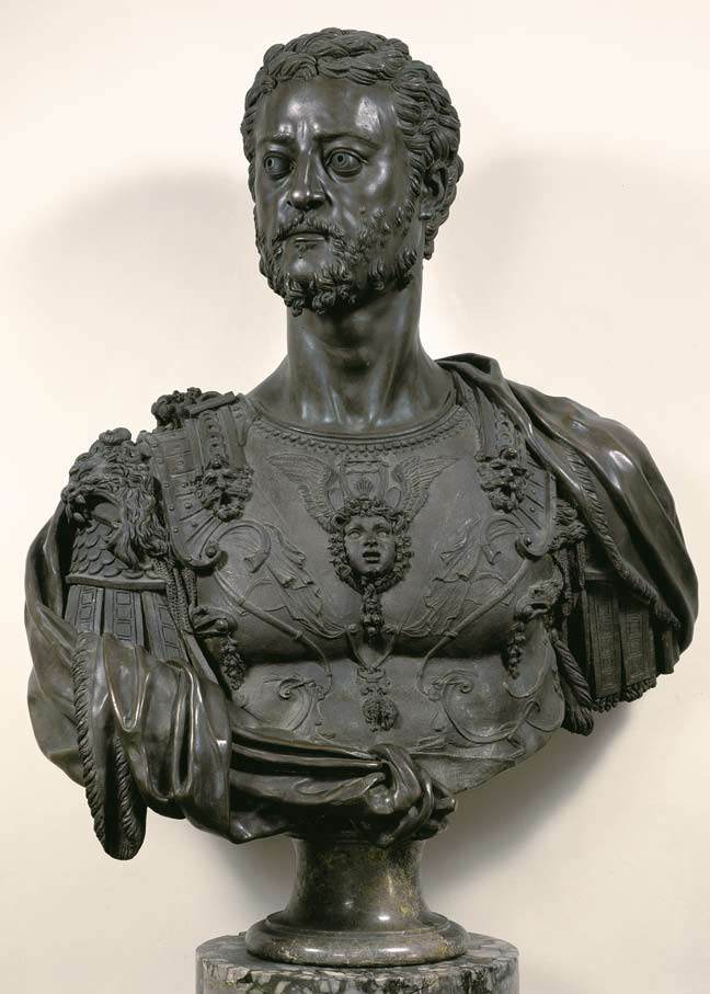 Bust of Cosimo I by Benvenuto Cellini