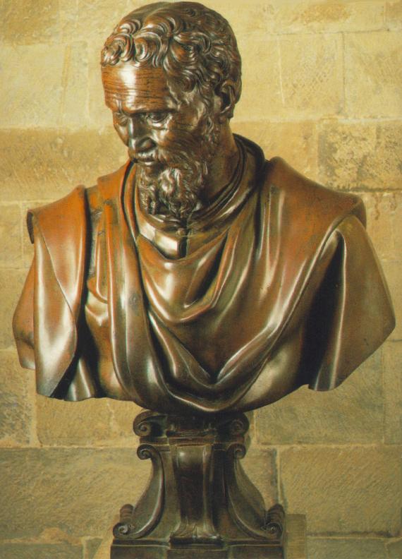 Bust of Michelangelo by Daniele Ricciarelli