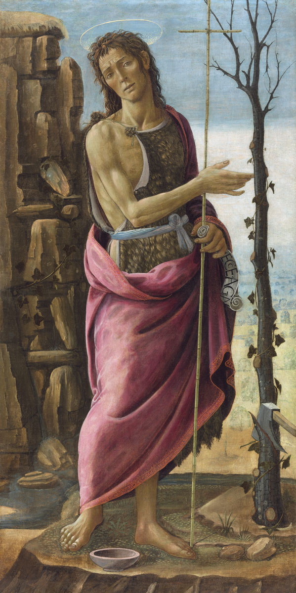 St John the Baptist by Jacopo Del Sellaio