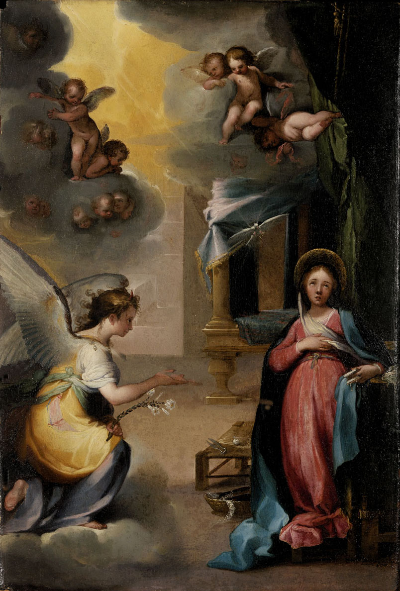 The Annunciation by Ventura Salimbeni
