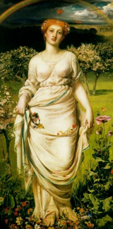 Gentle Spring by Anthony Frederick Sandys