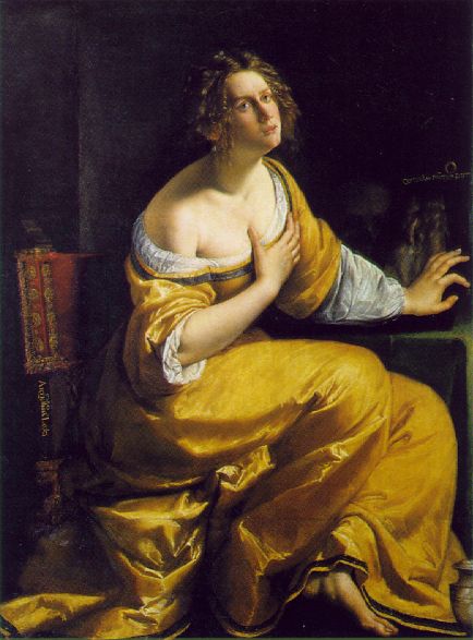 Mary Magdalen by Artemisia Gentileschi
